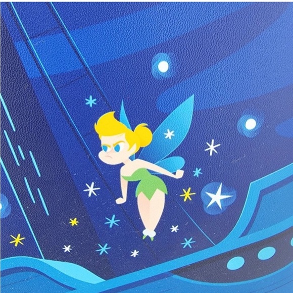 NWT Loungefly Disney Peter Pan Jolly Roger Mini Backpack - Picture 4 of 5